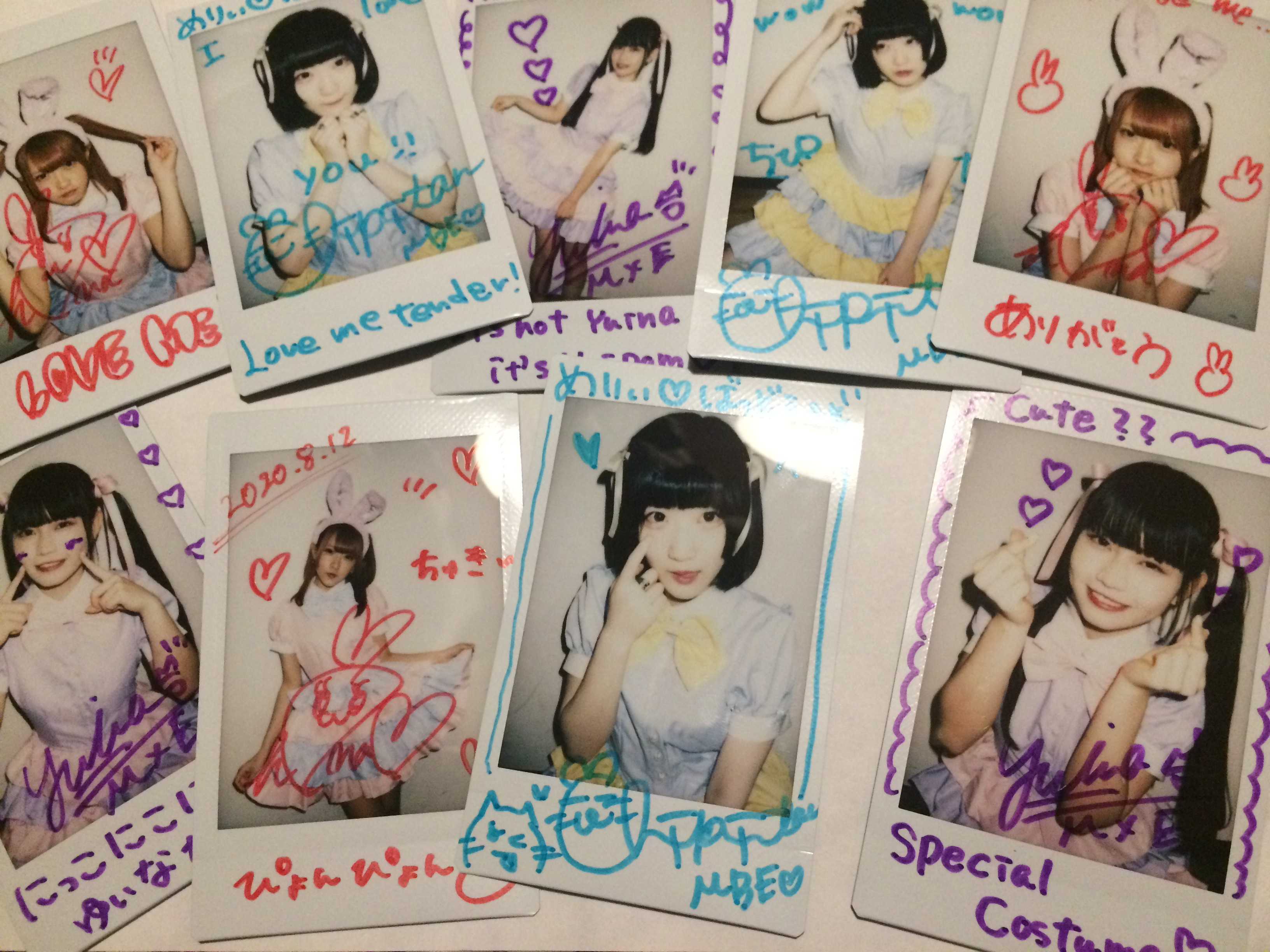 Merry Bad End “めりぃばっどえんど” Cheki Set – Idol Underworld